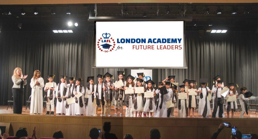 أكاديمية لندن لقادة المستقبل تحتفي بتخريج 25 طالباً من مدرسة انترناشول الإمارات
